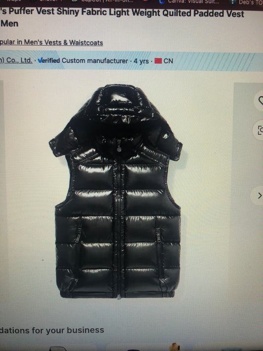 Skiimeez Lux Water Resistant Puffer Vest for Men